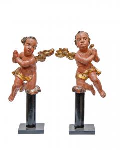 18th century, Pair of little angels